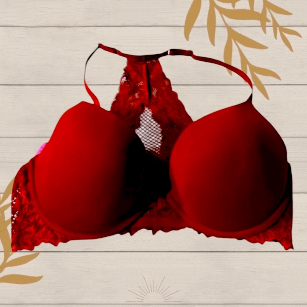 La Senza Bra 36D Crimson Red